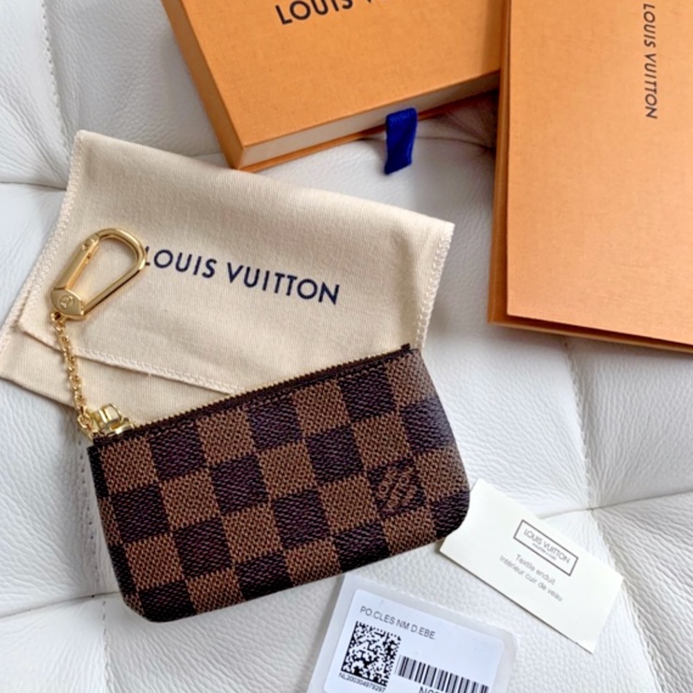 Louis Vuitton Damier Ebene Key Pouch/Cles
